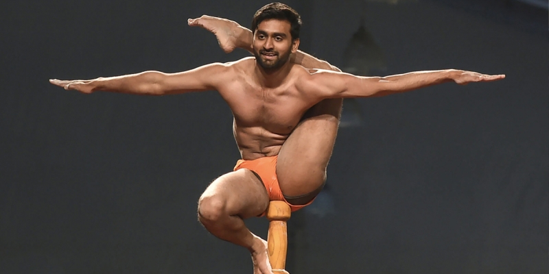 Mallakhamb traditional sport